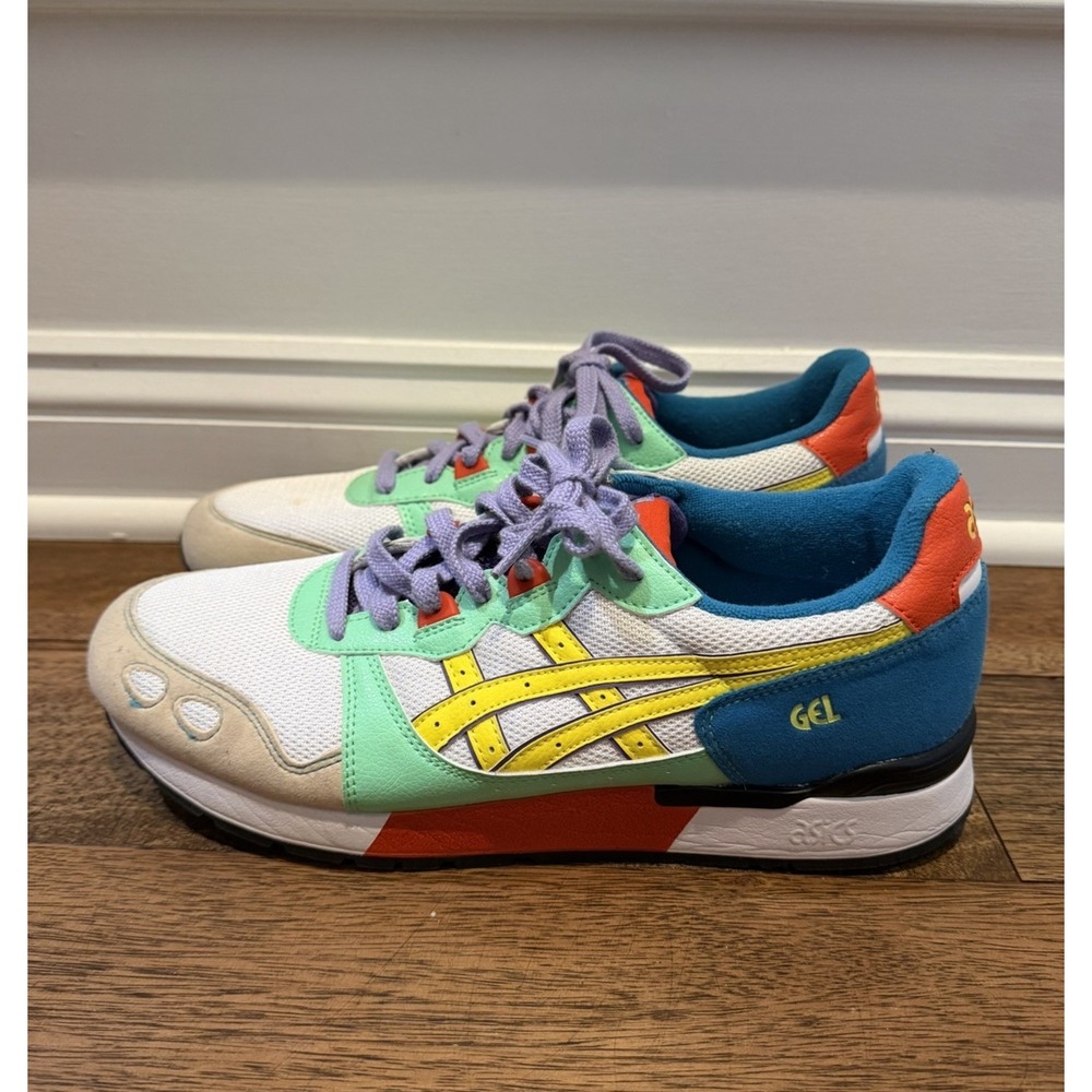 Asics Gel Lyte "Day Lyte Pack" White Lemon Spark 1201A433-100 Mens US Size 11